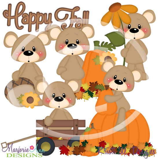 Franklin Loves Fall SVG Cutting Files + Clipart - Click Image to Close